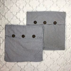 Throw pillow cover set